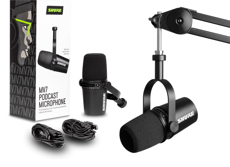 shure microphones for photographers podcasting - photography blog silvergumtype