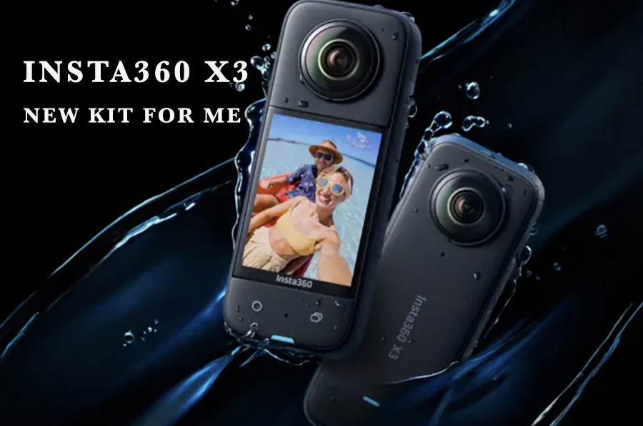 Insta360 X3 360 degree video camera - top photographers blog - kit review