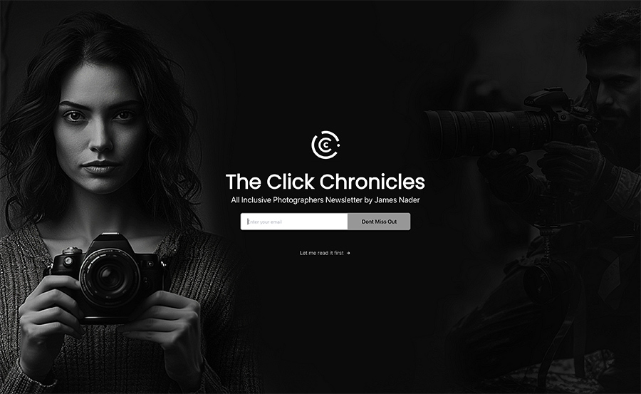 click chronicles newletter by james nader